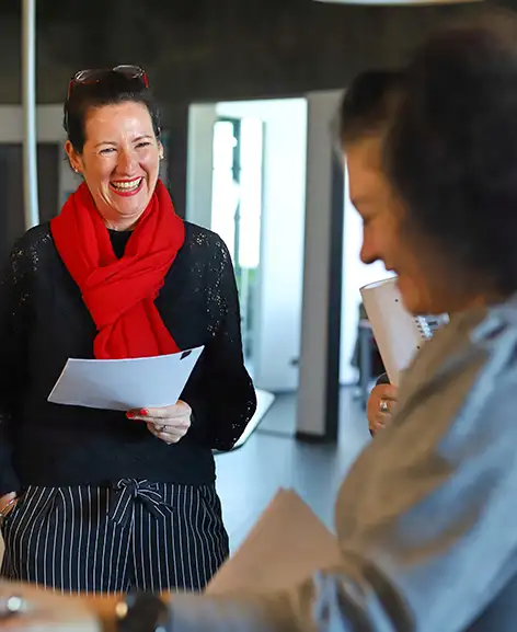 office profis Rhein-Main - Alexandra Vogel und Borislava Kostadinova