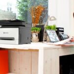 Xerox® C303a Multifunktionsdrucker in einer Arbeitsumgebung